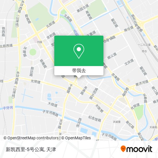 新凯西里-5号公寓地图