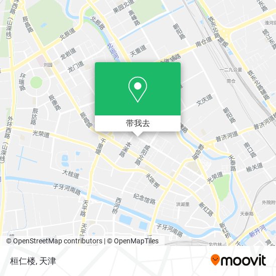 桓仁楼地图