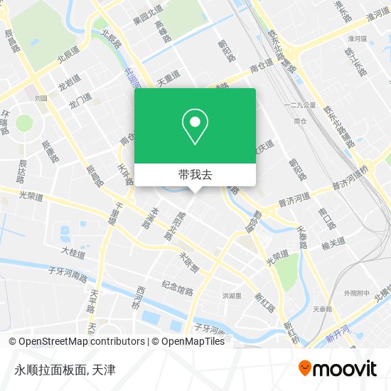 永顺拉面板面地图