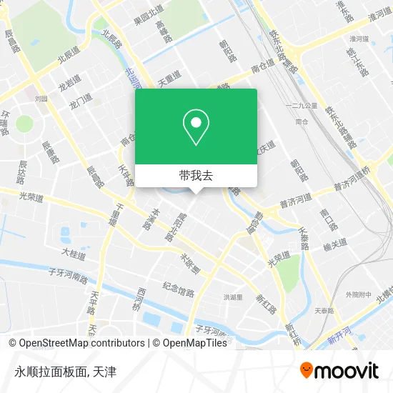 永顺拉面板面地图