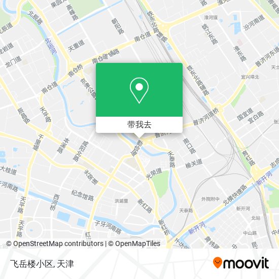飞岳楼小区地图