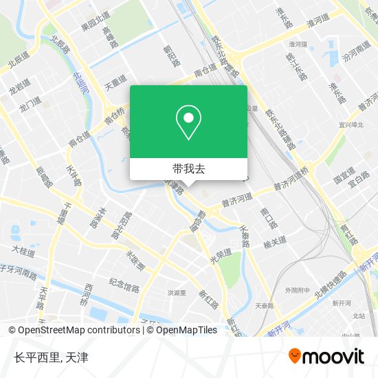 长平西里地图