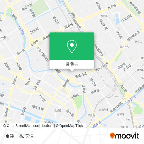 京津一品地图
