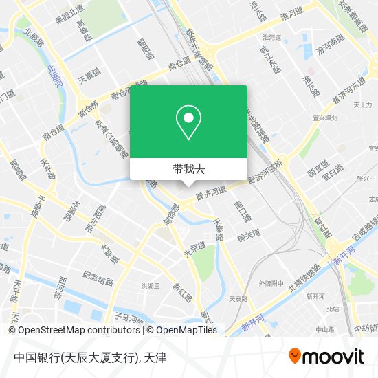 中国银行(天辰大厦支行)地图