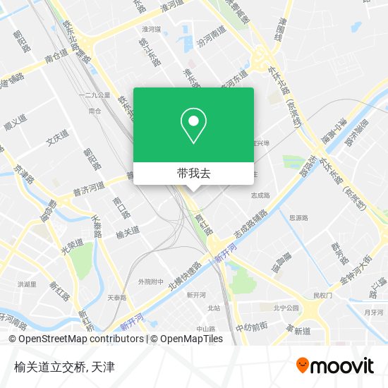 榆关道立交桥地图