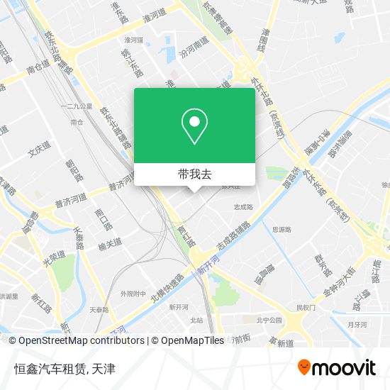 恒鑫汽车租赁地图