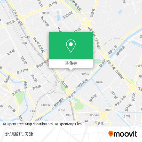 北明新苑地图