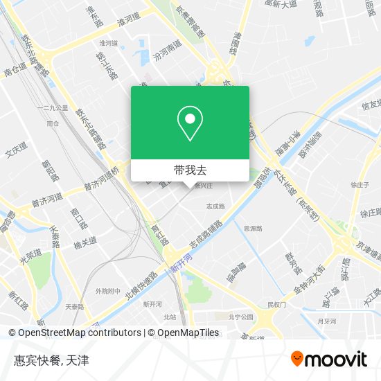 惠宾快餐地图