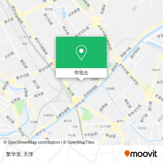 繁华里地图
