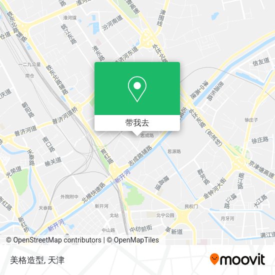 美格造型地图