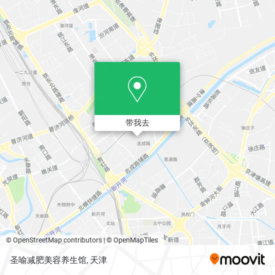 圣喻减肥美容养生馆地图