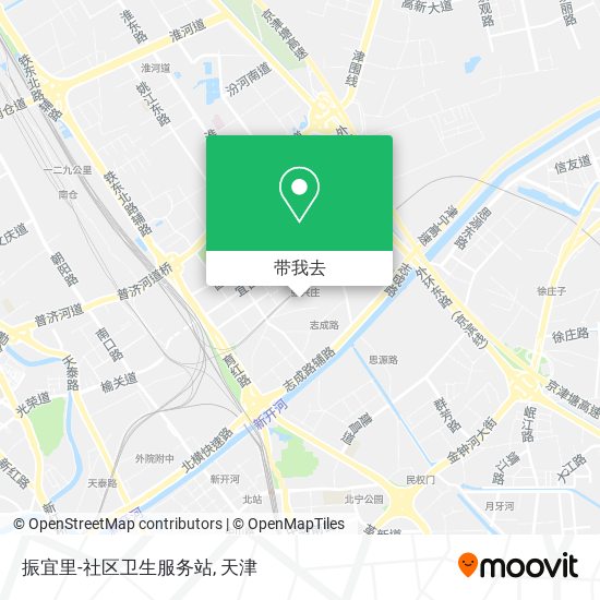 振宜里-社区卫生服务站地图