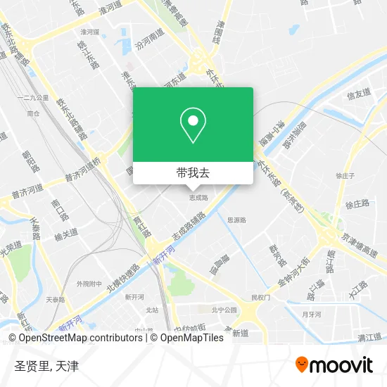圣贤里地图