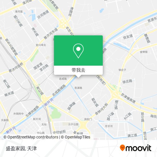 盛盈家园地图