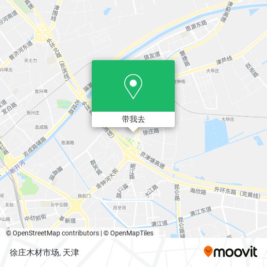 徐庄木材市场地图
