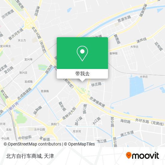北方自行车商城地图