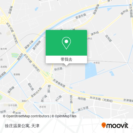 徐庄温泉公寓地图