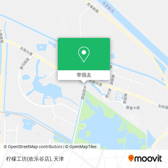 柠檬工坊(欢乐谷店)地图