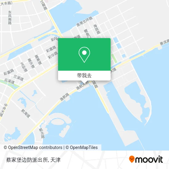 蔡家堡边防派出所地图