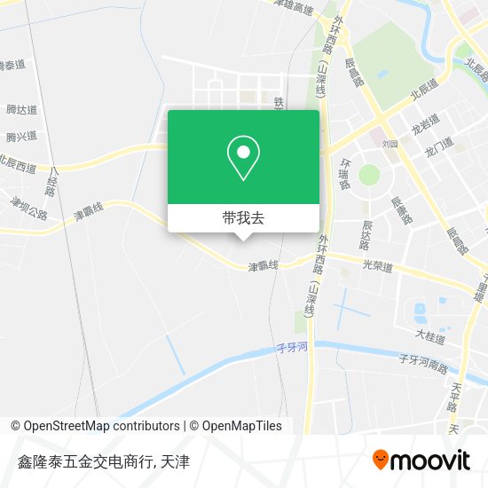 鑫隆泰五金交电商行地图