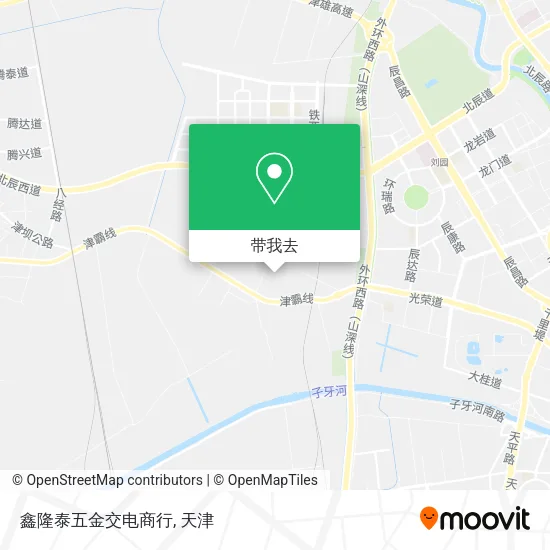 鑫隆泰五金交电商行地图