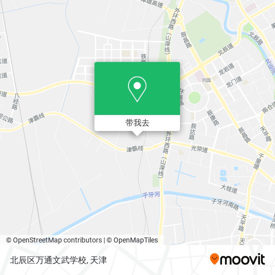 北辰区万通文武学校地图