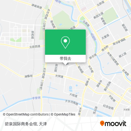碧泉国际商务会馆地图