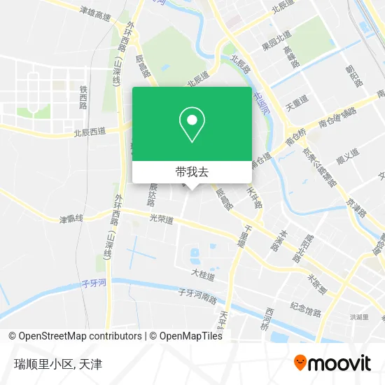 瑞顺里小区地图