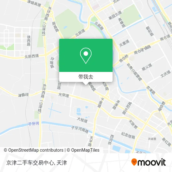 京津二手车交易中心地图