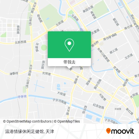 温港情缘休闲足健馆地图