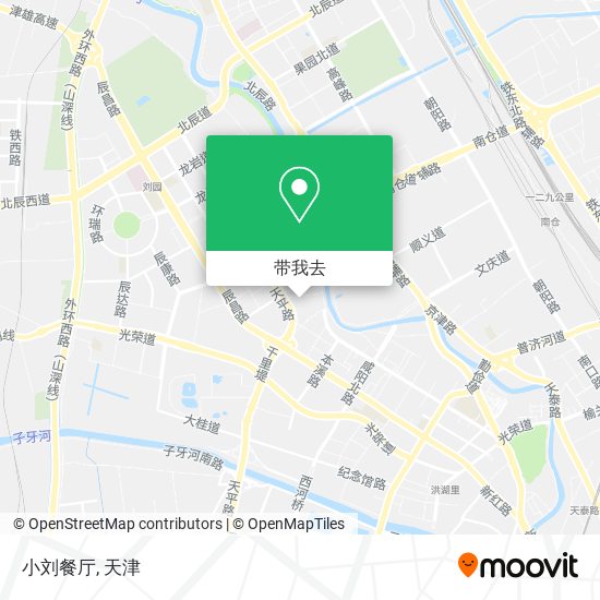 小刘餐厅地图