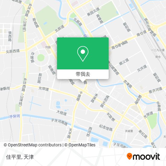 佳平里地图