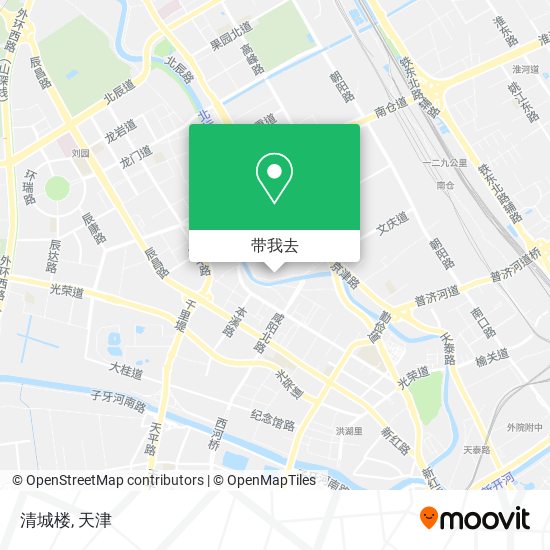清城楼地图
