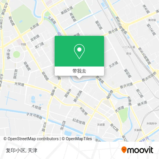 复印小区地图
