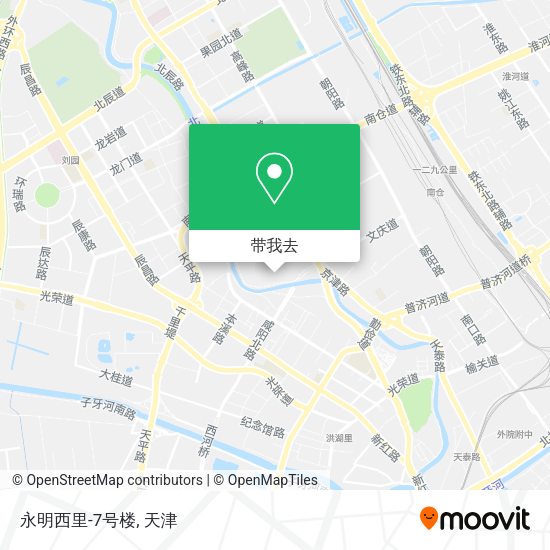 永明西里-7号楼地图