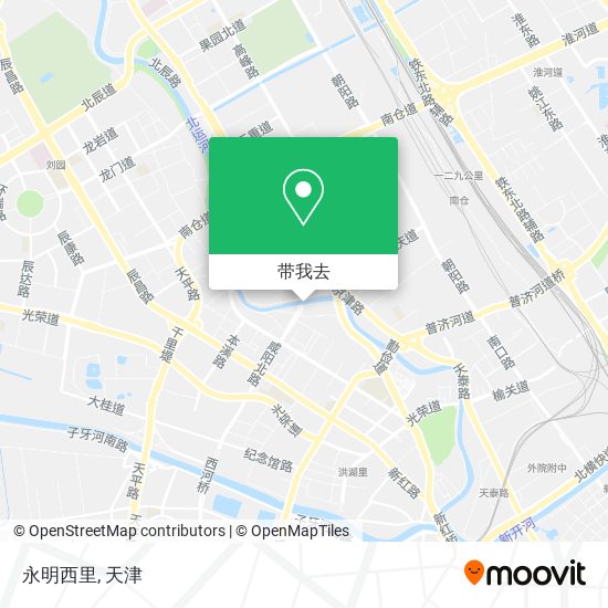 永明西里地图