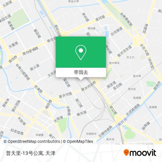 普天里-13号公寓地图
