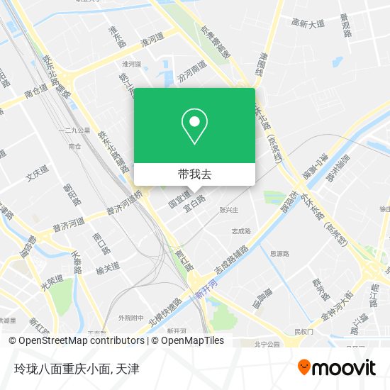 玲珑八面重庆小面地图