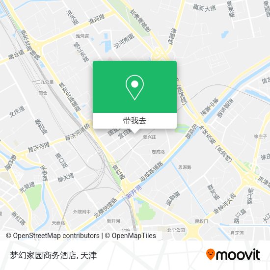 梦幻家园商务酒店地图