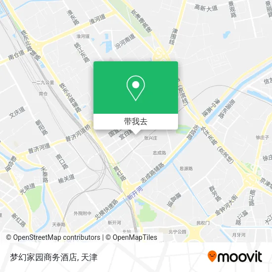 梦幻家园商务酒店地图