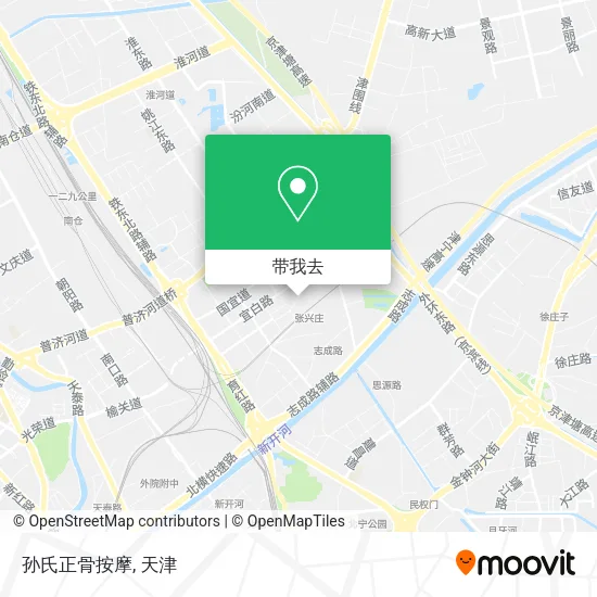 孙氏正骨按摩地图