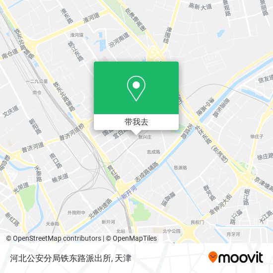 河北公安分局铁东路派出所地图