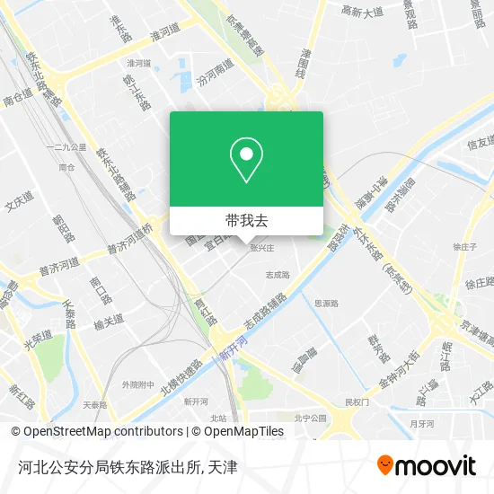 河北公安分局铁东路派出所地图