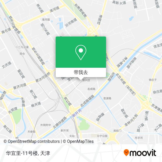 华宜里-11号楼地图