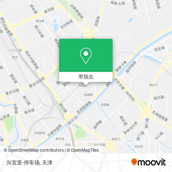 兴宜里-停车场地图