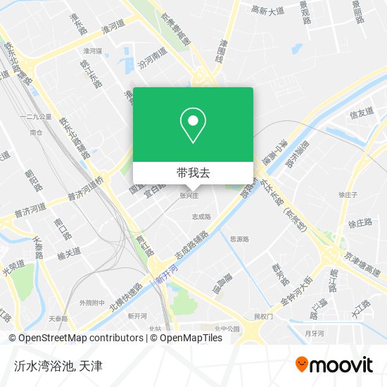沂水湾浴池地图