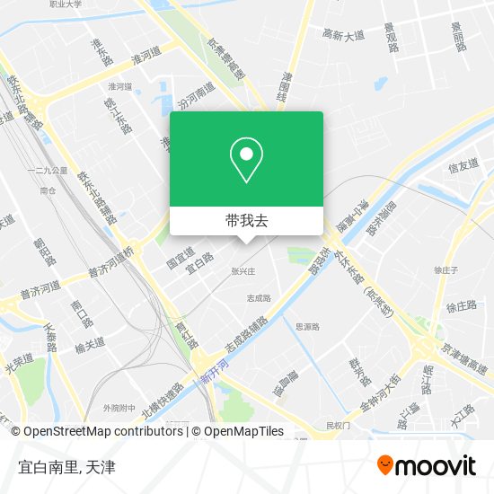 宜白南里地图