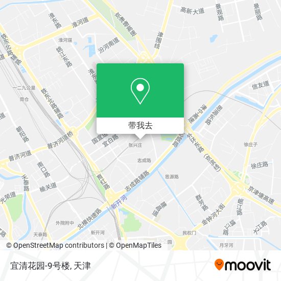 宜清花园-9号楼地图