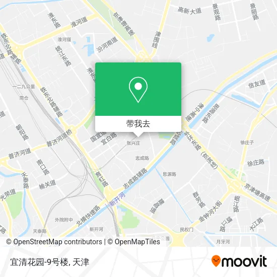 宜清花园-9号楼地图