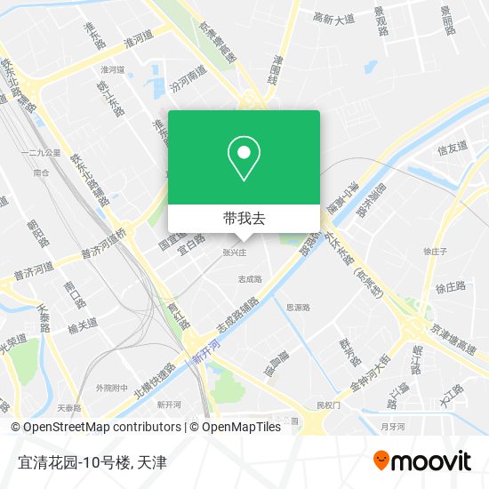 宜清花园-10号楼地图